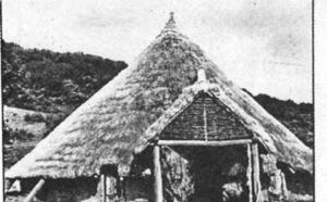 Кровля из саломы фото